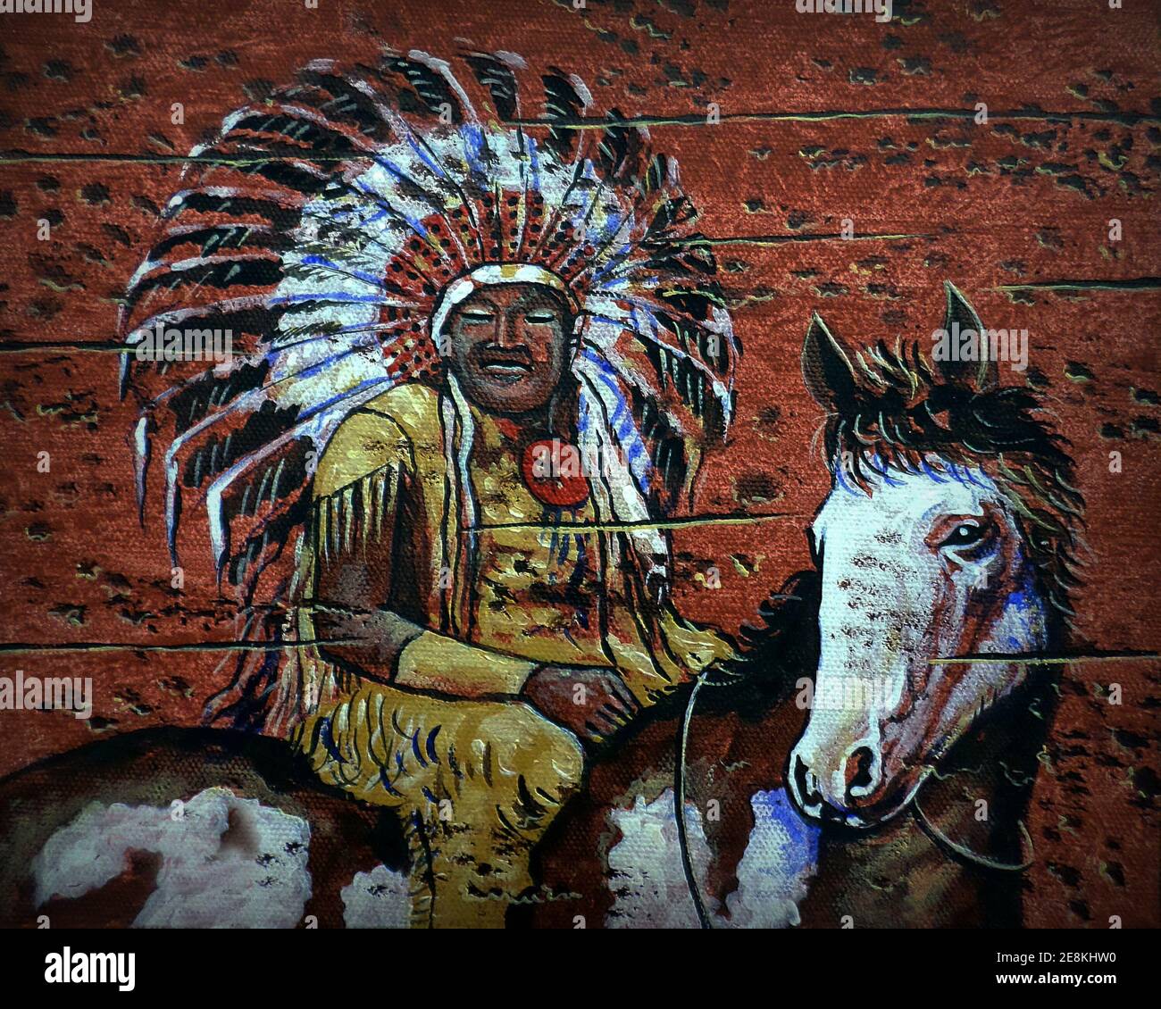 Pinturas nativas americanas fotografías e imágenes de alta resolución -  Alamy