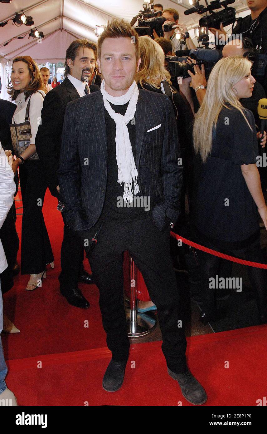 El actor Ewan McGregor asiste al estreno de 'el sueño de Cassandra' en el Roy Thomsen Hall en el 32º Festival Anual de Cine Internacional de Toronto en Toronto, Canadá, el 11 de septiembre de 2007. (Foto:Ewan McGregor) Foto de Olivier Douliery/ABACAUSA.COM Foto de stock