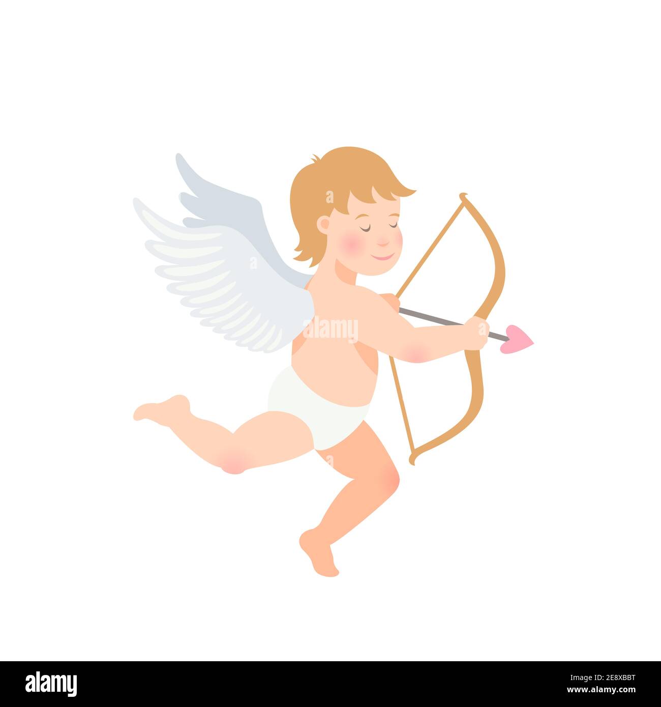 Arco y flecha de Cupido Amor y romance · Creative Fabrica