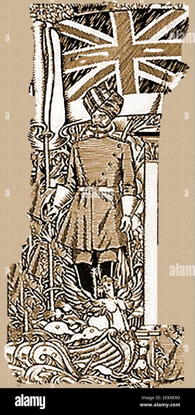 Una vieja ilustración que muestra a un oficial del ejército indio en la época del Raj británico. El gobierno de la India por la Corona Británica en el subcontinente indio duró de 1858 a 1947 y también fue conocido como Regla de la Corona o Regla directa. Foto de stock