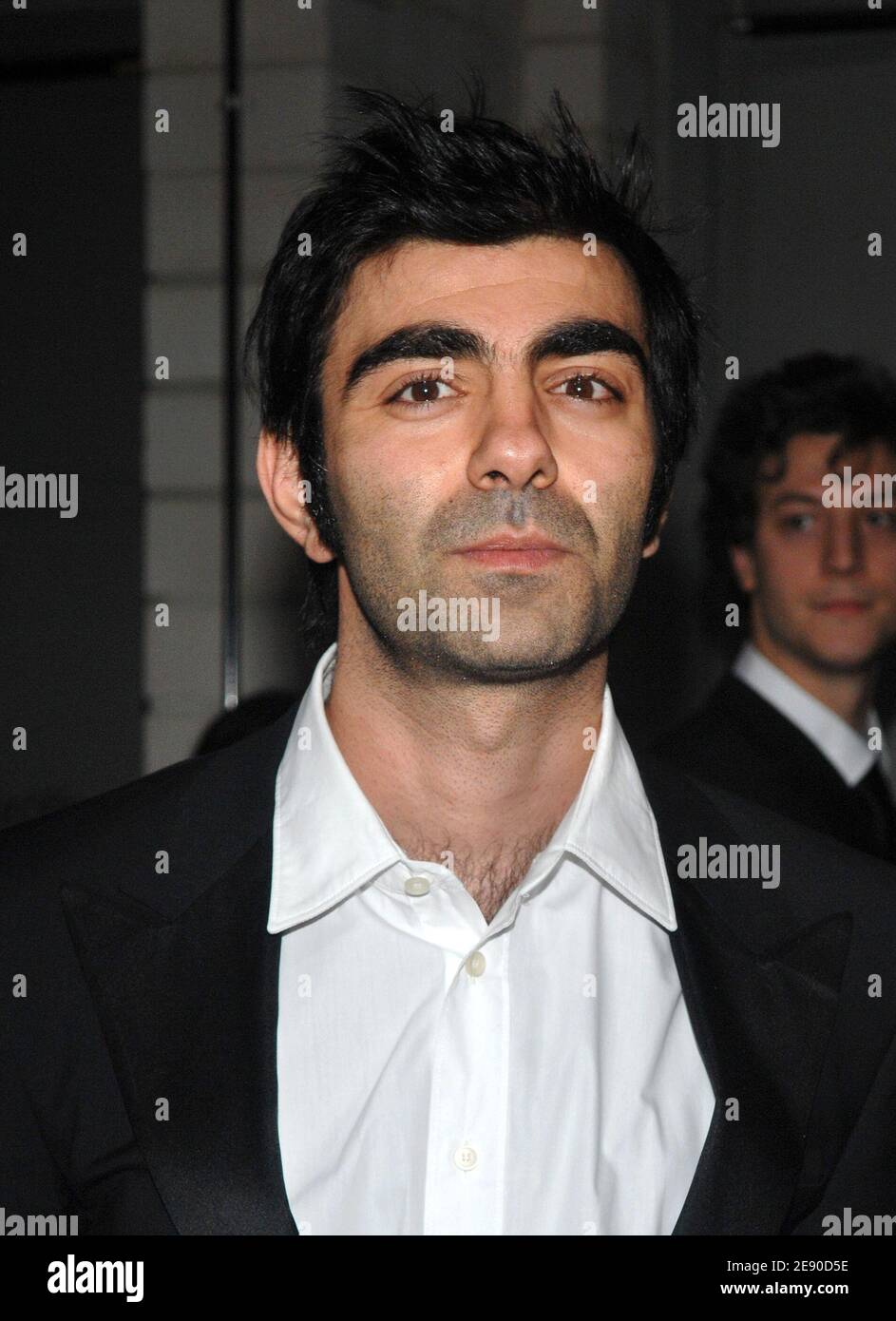 El actor alemán Fatih Akin llega a la 20ª edición de los European Film Awards que se celebra en la Arena de Berlín, Alemania, el 1 de diciembre de 2007. Foto de Nicolas Khayat/ABACAPRESS.COM Foto de stock