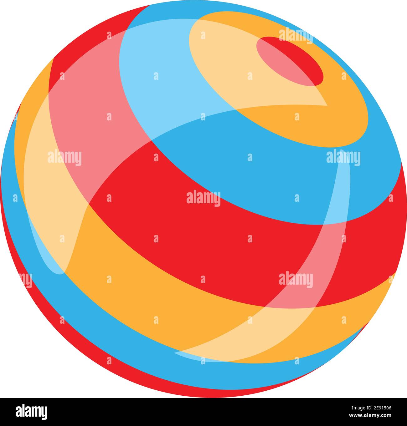 Icono de pelota de billar, estilo de dibujos animados Imagen Vector de  stock - Alamy