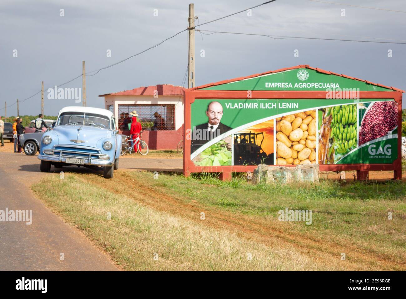 Empresa Agropecuaria Vladimir Ilich Lenin, Matanzas, Cuba-2021 Foto de stock