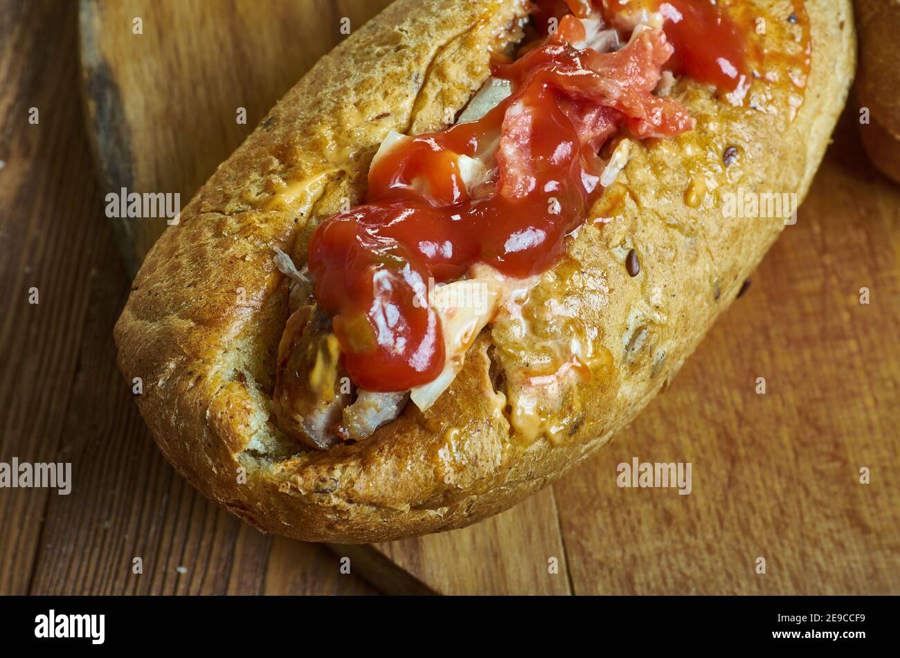 Sanduiche de pernil sándwich de brisket, típico portugués tomar una