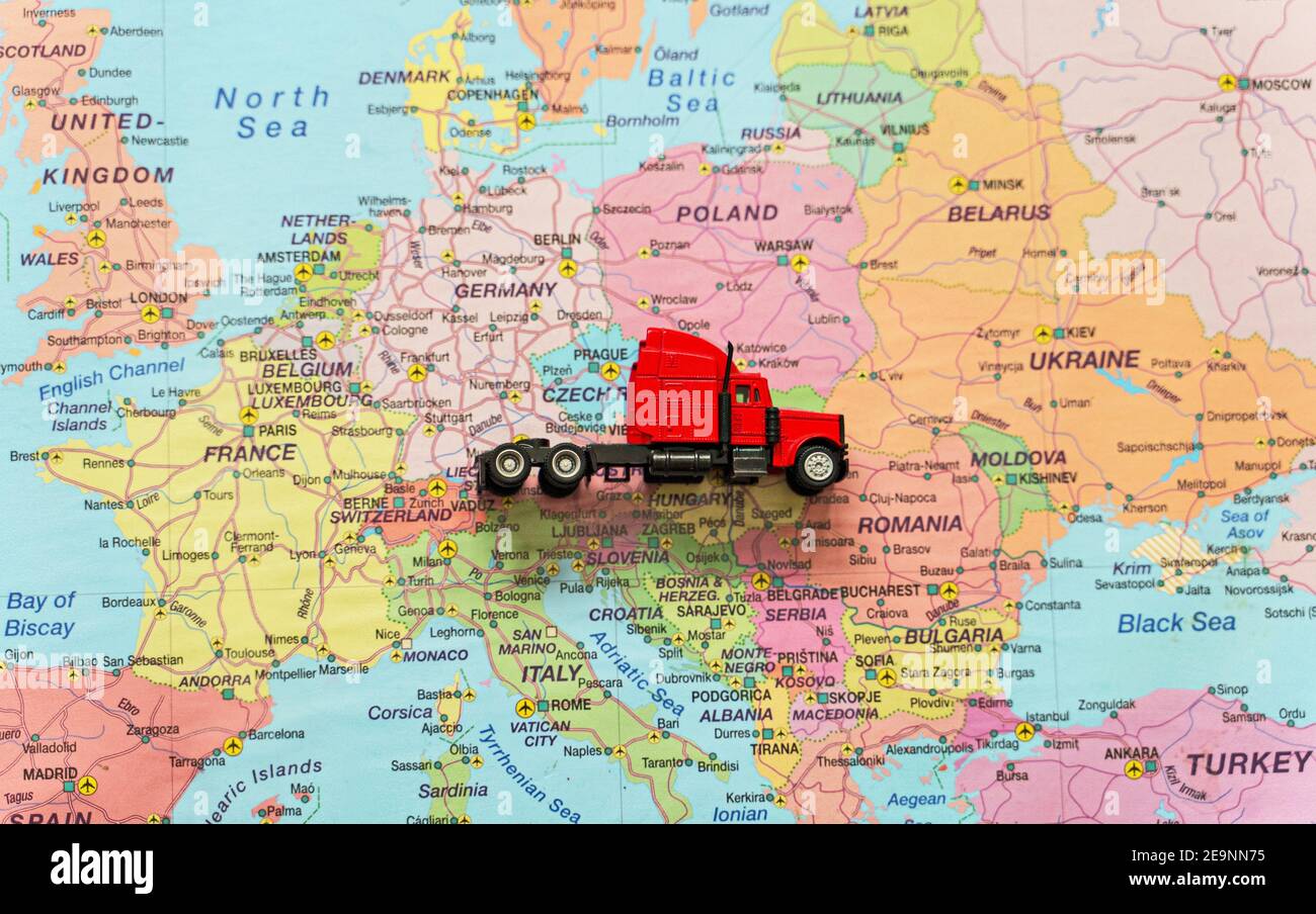 ¡Mapa Salarial De Camioneros En Europa! Encuentra Tu Futuro. - iin6bm3