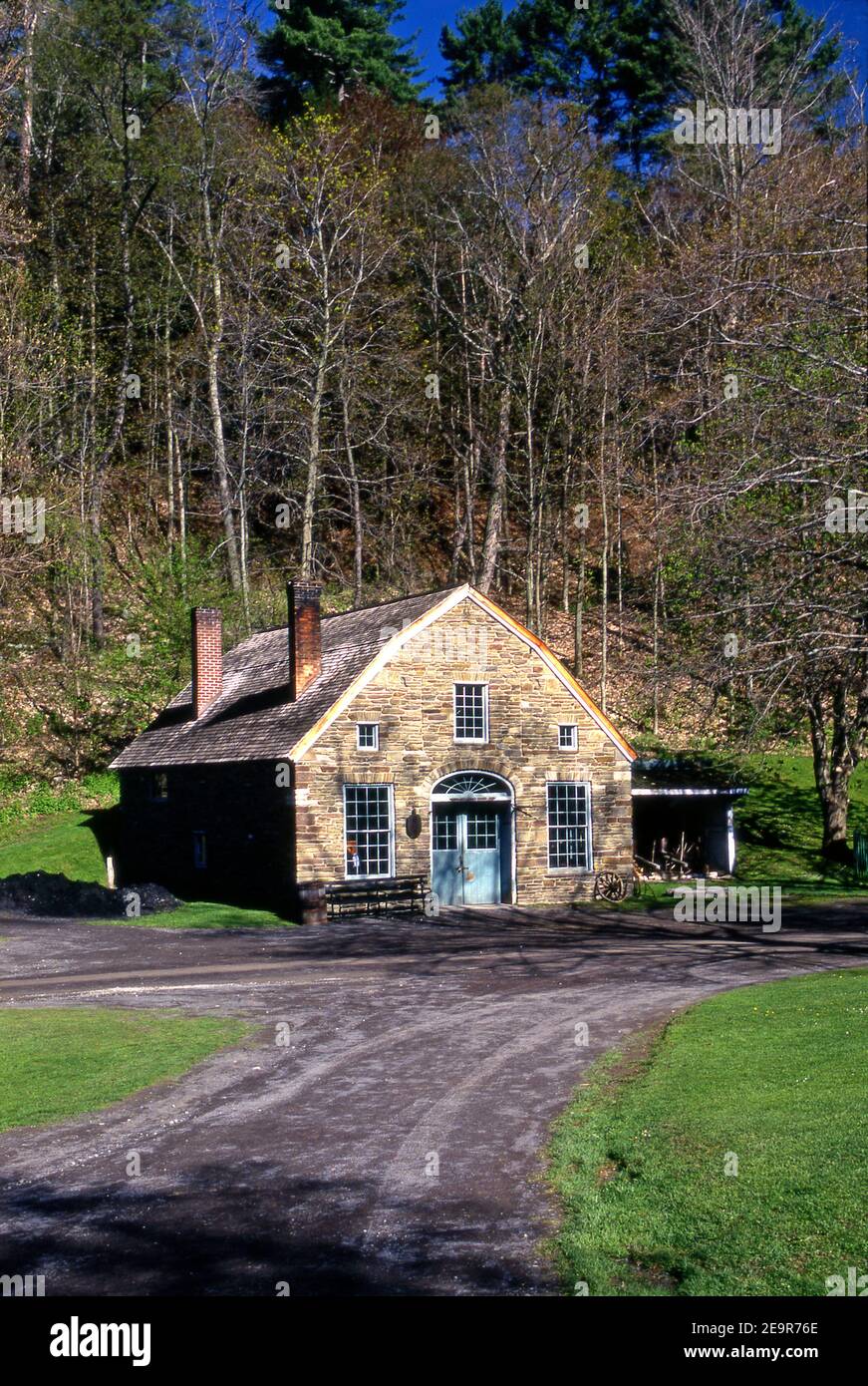 Casa de campo cerca del Lago Otsego en el norte del estado de Nueva York Cooperstown, Nueva York Foto de stock