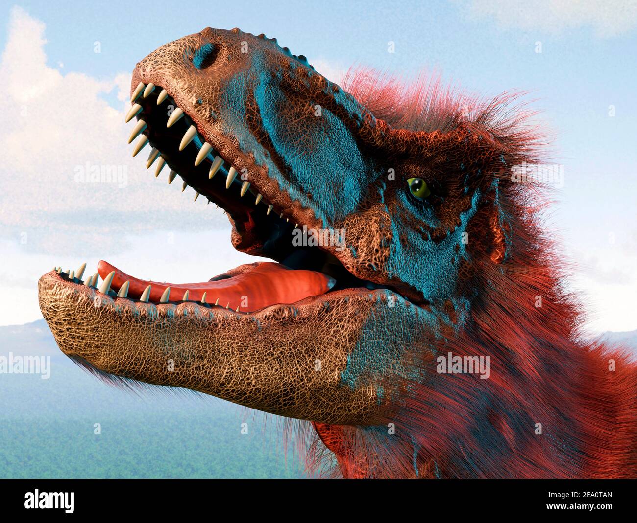 T rex plumas fotografías e imágenes de alta resolución - Alamy