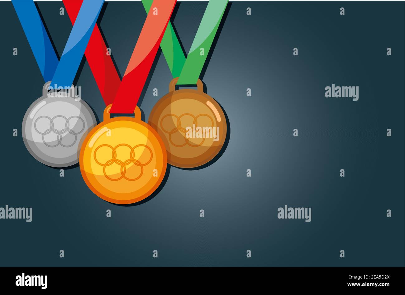 Metal medal ribbon icon cartoon fotografías e imágenes de alta resolución -  Alamy