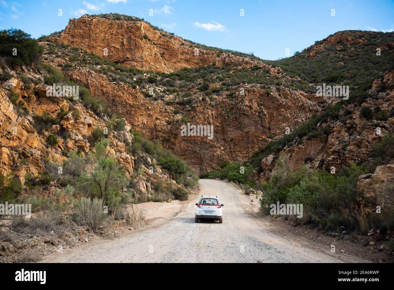 Paso Nuwekloof, Baviaanskloof, Sudáfrica Foto de stock