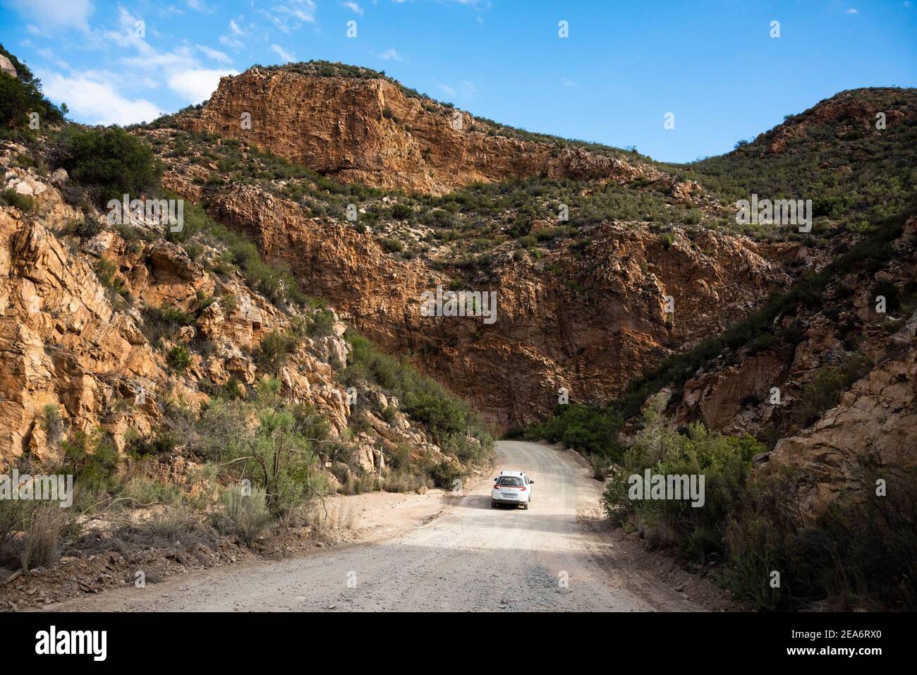Paso Nuwekloof, Baviaanskloof, Sudáfrica Foto de stock