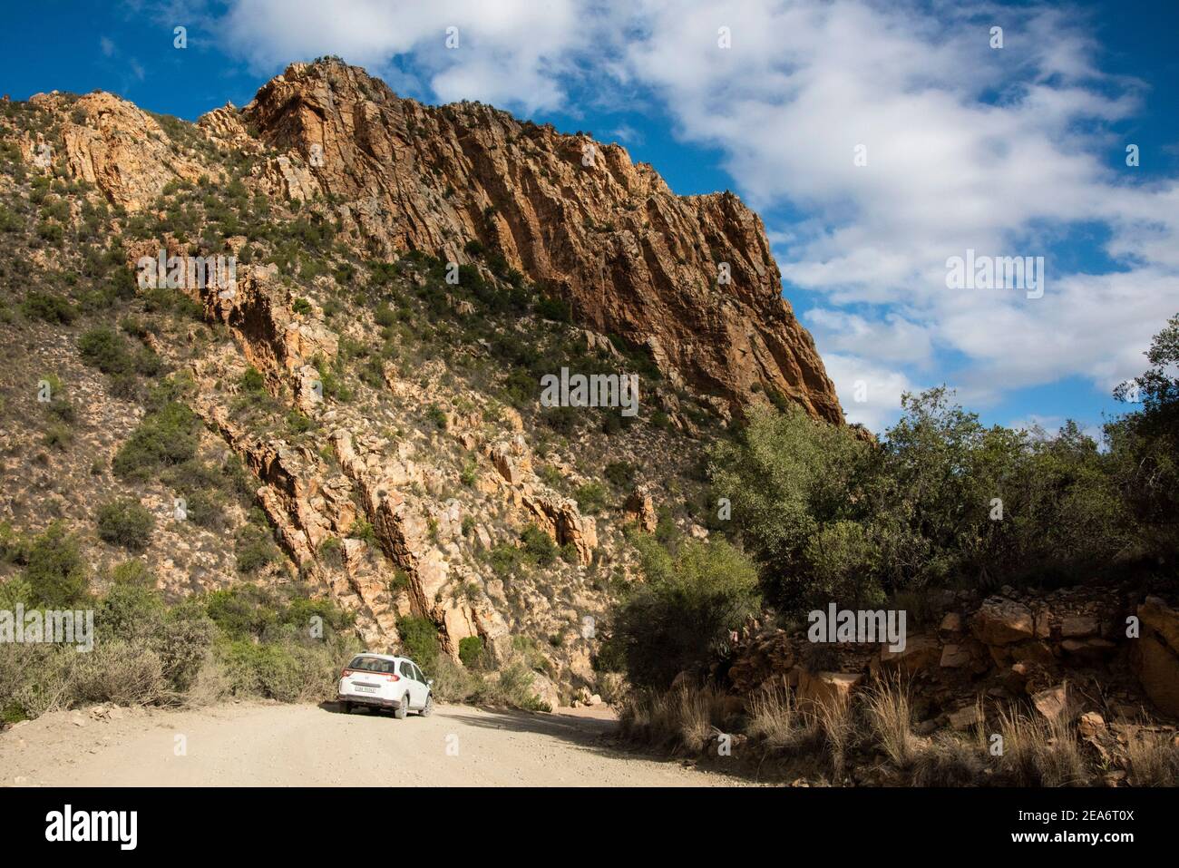 Paso Nuwekloof, Baviaanskloof, Sudáfrica Foto de stock