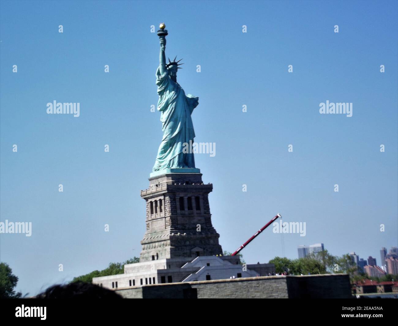 Estatua de Liberty NYC, EE.UU Foto de stock