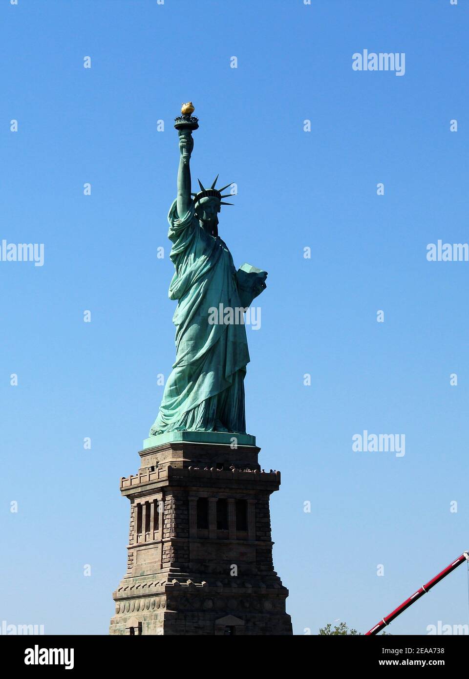 Estatua de la Libertad Nueva York Foto de stock