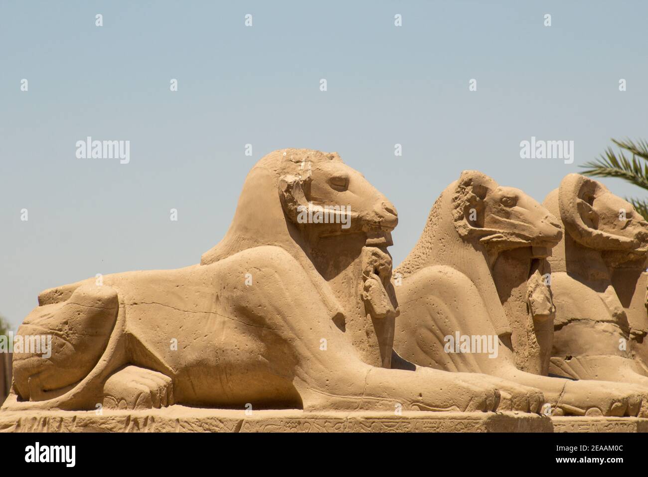 Templo de Karnak, Luxor, Egipto Foto de stock