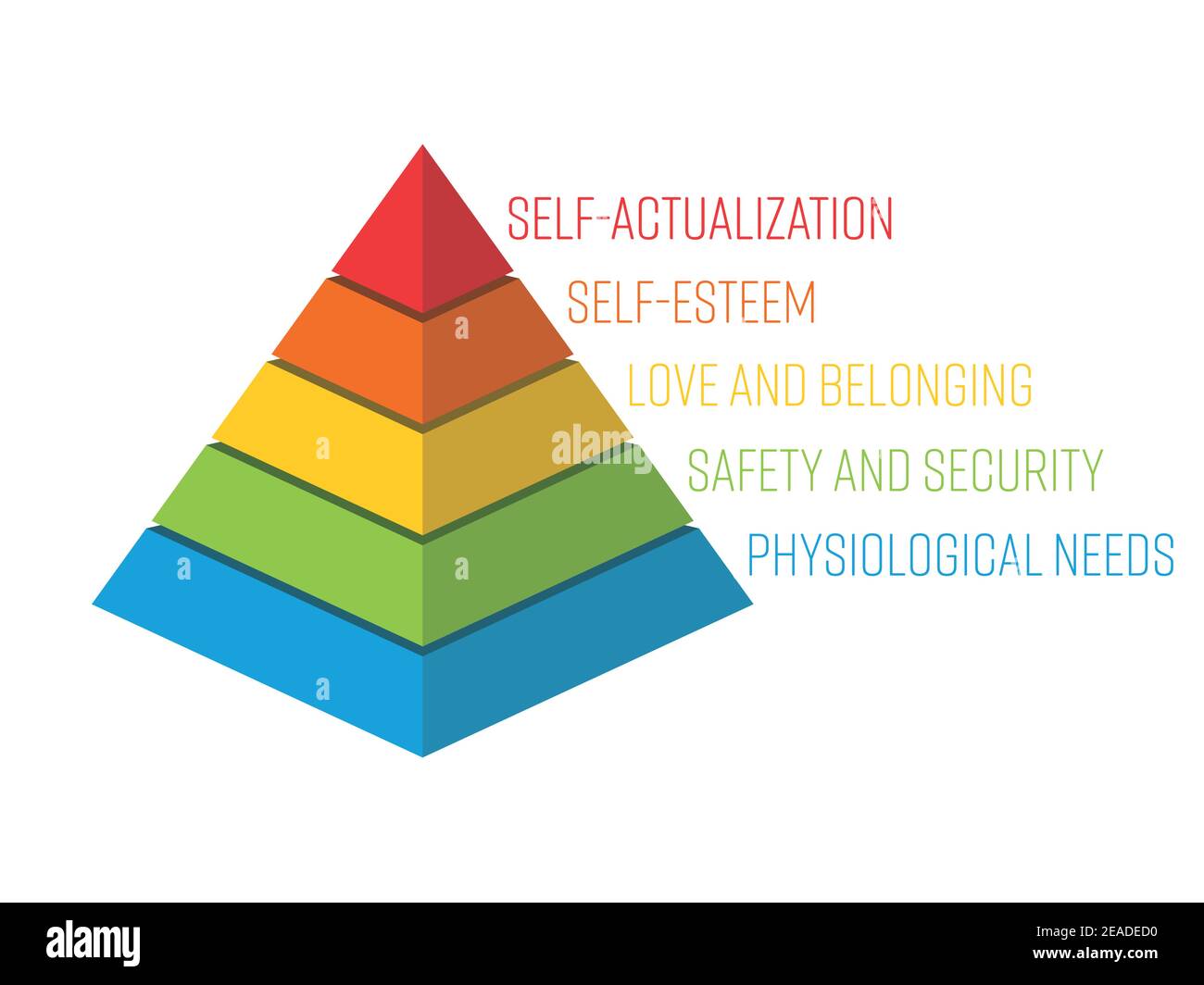 pirámide maslow jerarquía de necesidades teoría psicológica de la