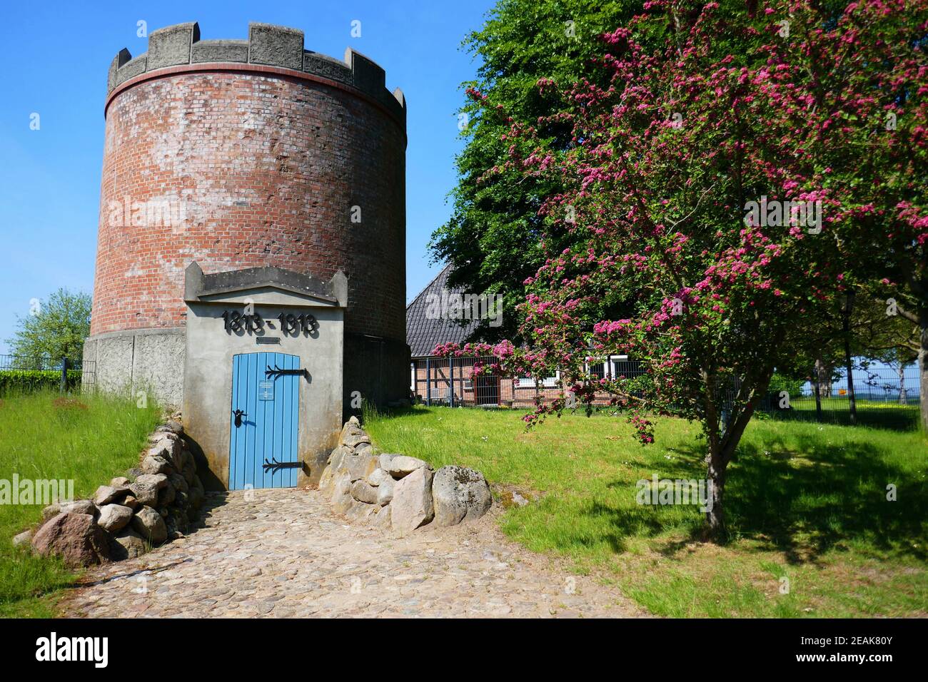 Torre de agua en Eyendorf Foto de stock