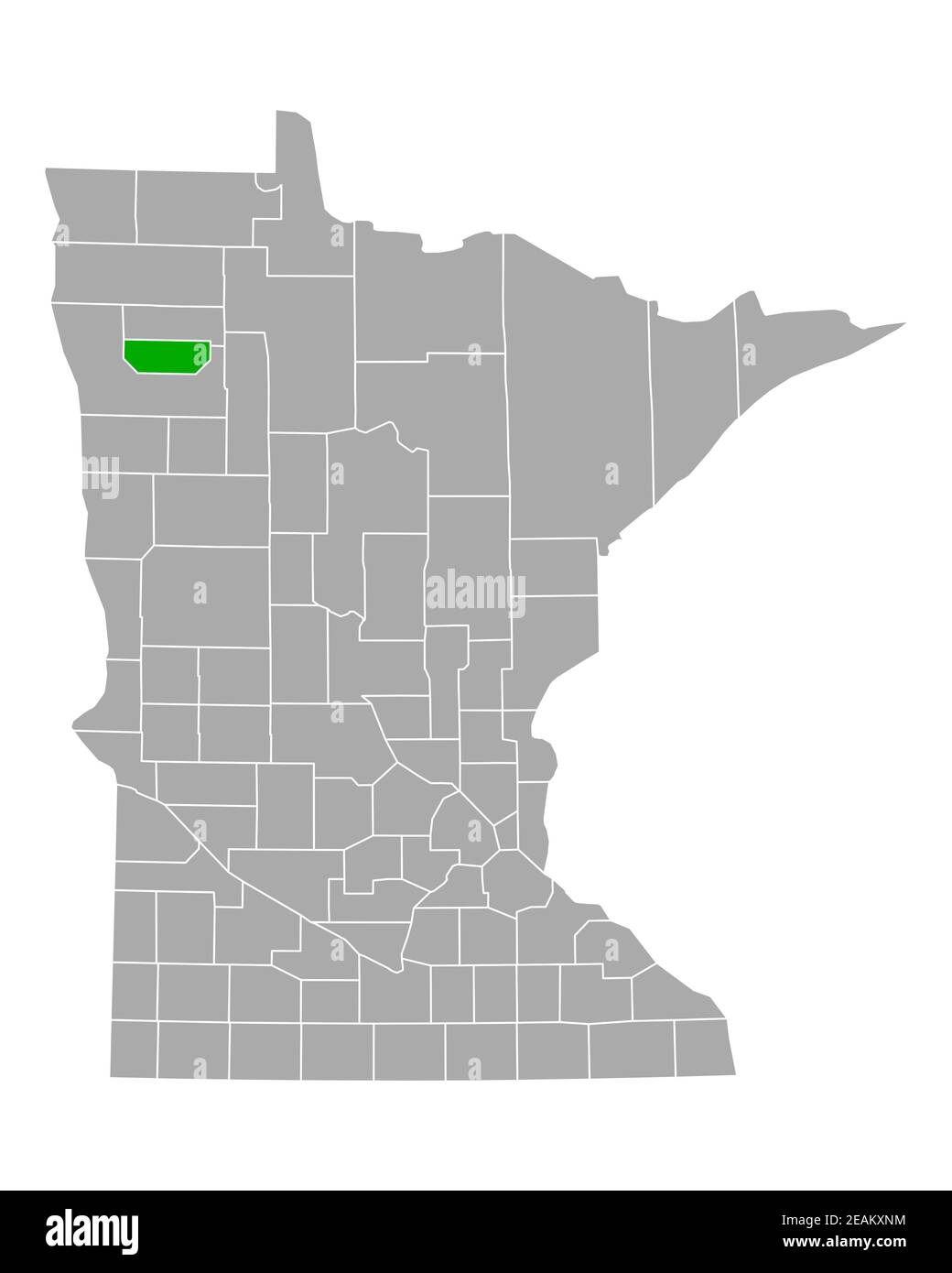 Mapa de minnesota lago rojo fotografías e imágenes de alta resolución