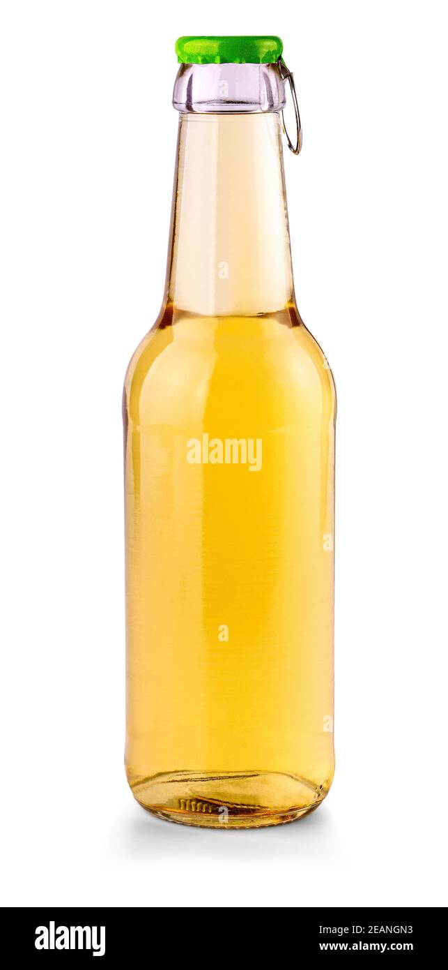 Botella de refresco aislada sobre fondo blanco Foto de stock