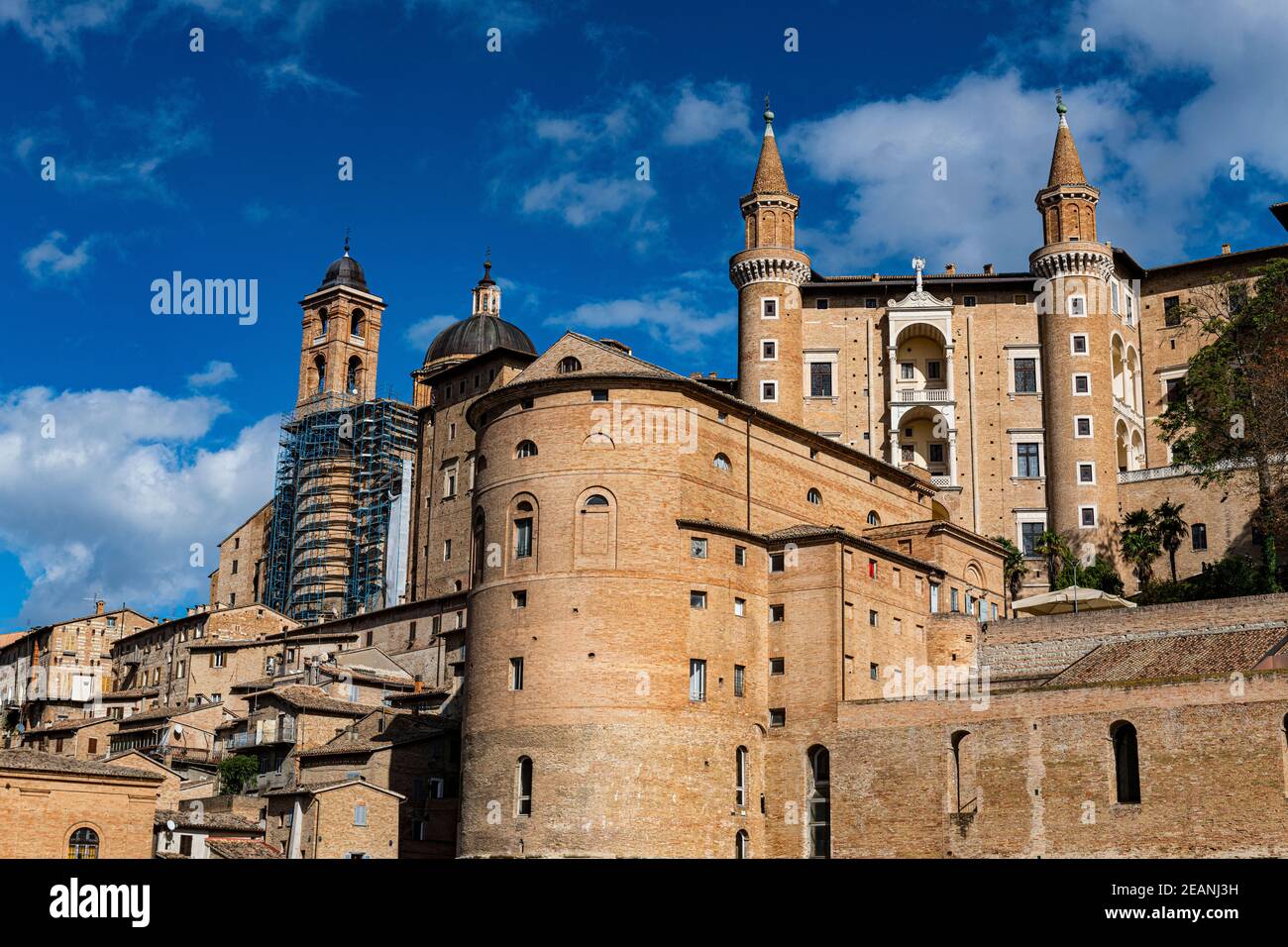 Palazzo Ducale di Urbino, Urbino, Patrimonio de la Humanidad de la UNESCO, Marche, Italia