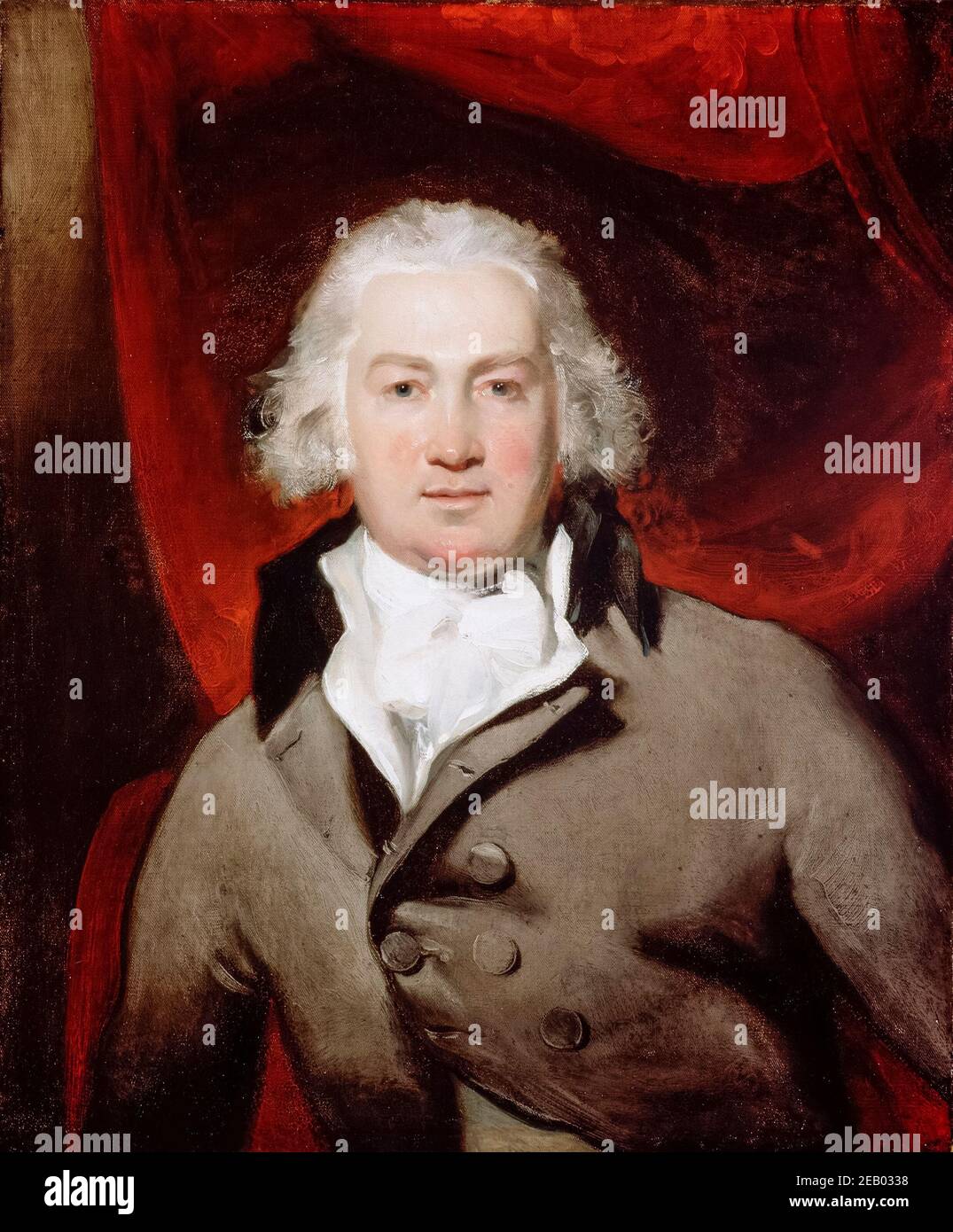 Sir Thomas Lawrence, Ewan Law (1747-1829), político británico y funcionario de la Compañía de la India Oriental, retrato, 1788-1795 Foto de stock