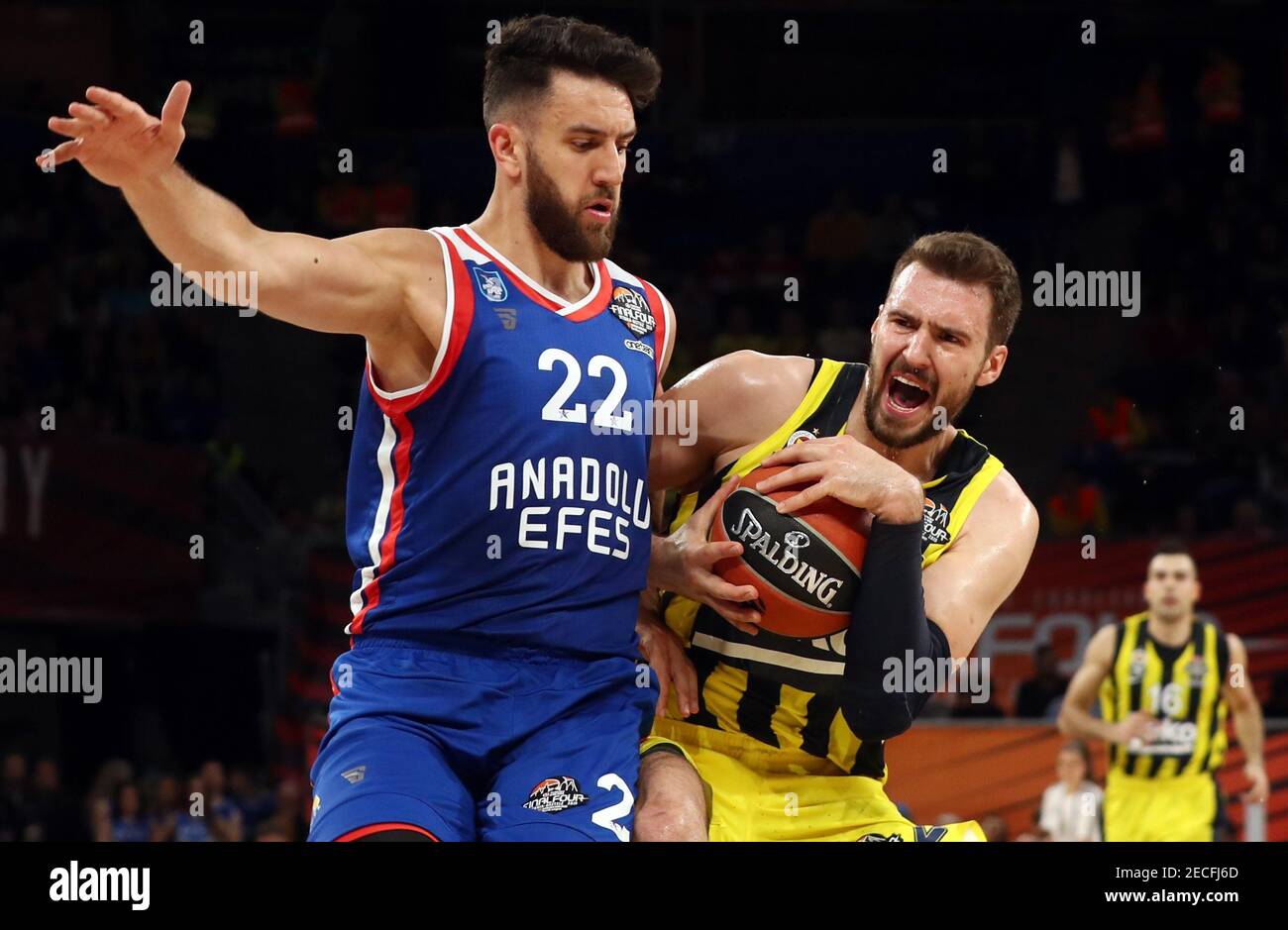 Baloncesto - Euroliga final Four Semi final A - Fenerbahce Beko Estambul vs  Anadolu Efes Estambul - Fernando Buesa Arena, Vitoria-Gasteiz, España - 17  de mayo de 2019 Marko Guduric de Fenerbahce