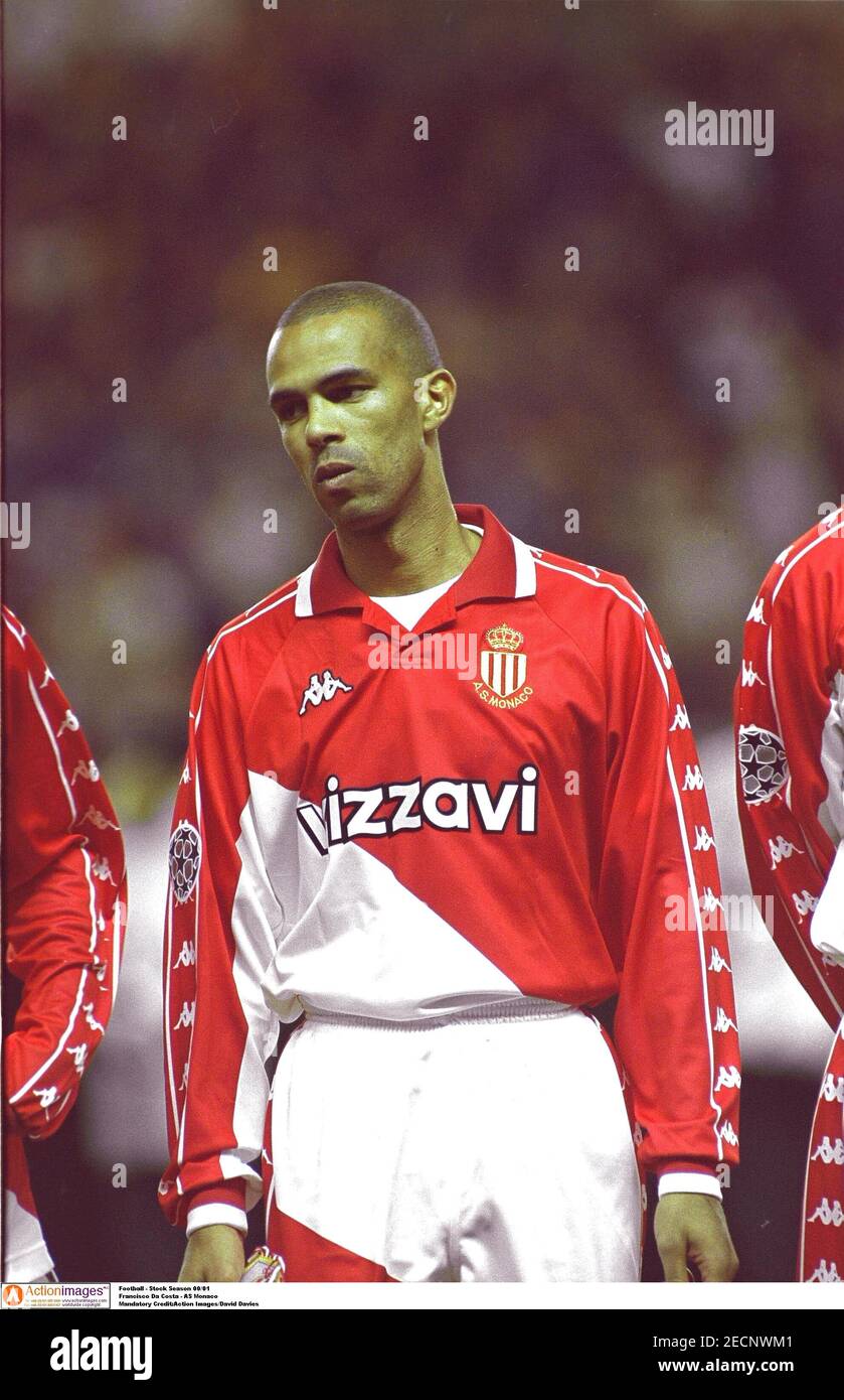 Fútbol - Temporada 00/01 Francisco da Costa - AS Monaco crédito  obligatorio:Imágenes de acción/David Davies Fotografía de stock - Alamy