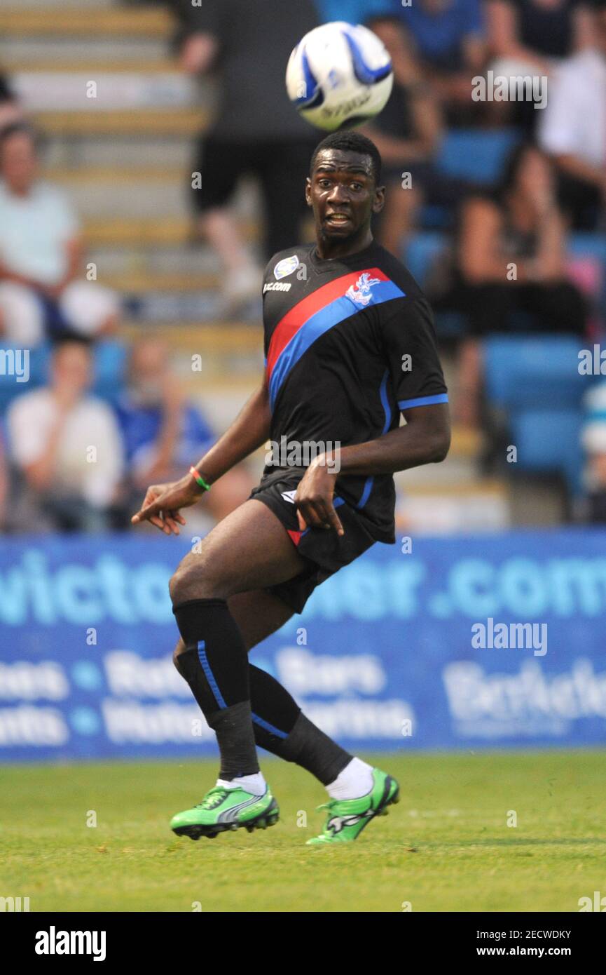 Fútbol - Gillingham v Crystal Palace - Pre Season Friendly - MEMS  Priestfield Stadium - 13/14 - 23/7/13 Yannick Bolaise - Crystal Palace  crédito obligatorio: Action Images / Tony o'Brien Fotografía de stock -  Alamy