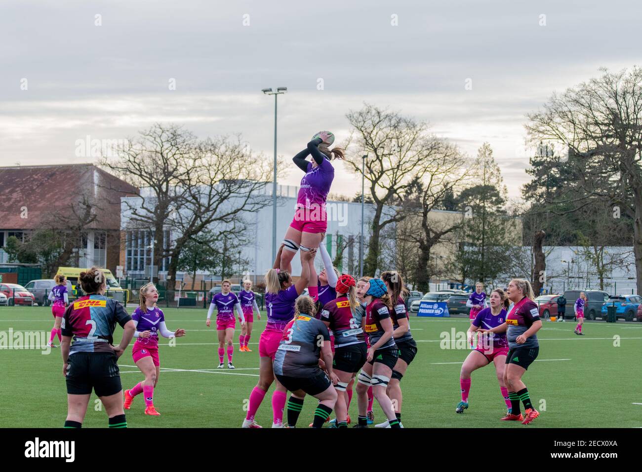 Women rugby lineout fotografías e imágenes de alta resolución Alamy