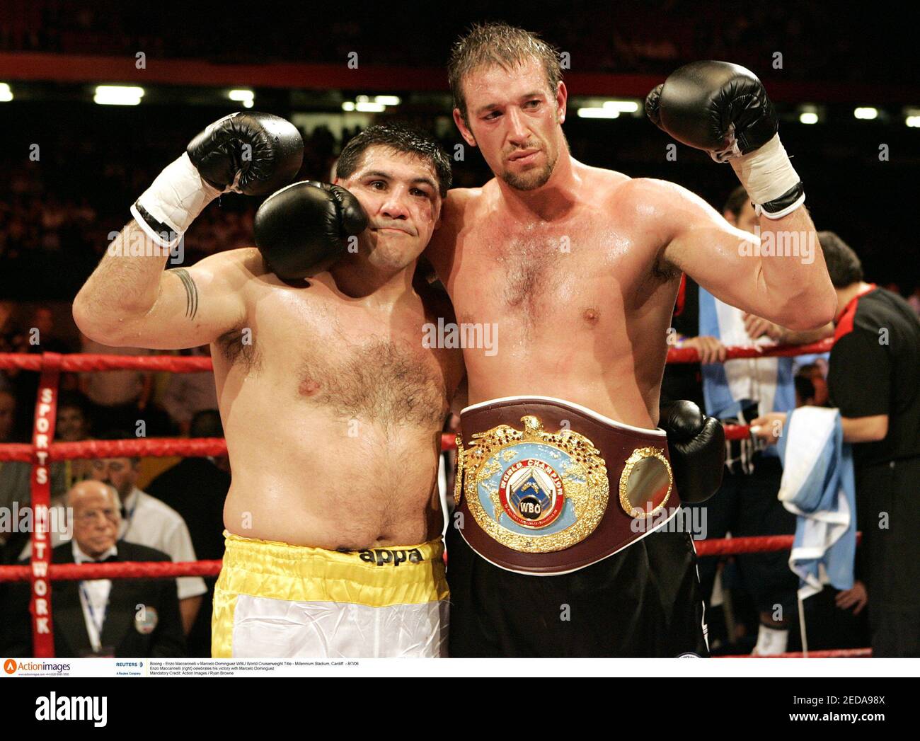 Boxeo - Enzo Maccarinelli v Marcelo Dominguez WBU World Cruiserweight Title  - Millennium Stadium, Cardiff - 8/7/06