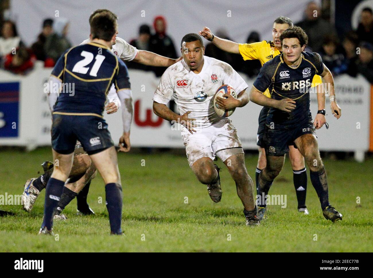Rugby Union Inglaterra Contra Escocia Rbs Menos De 20 Campeonato De Seis Naciones Brickfields Stadium Plymouth 1 2 13 Daniel Hobbs Awoyemi C En Accion Credito Obligatorio Accion Imagenes James Benwell Fotografia De Stock Alamy