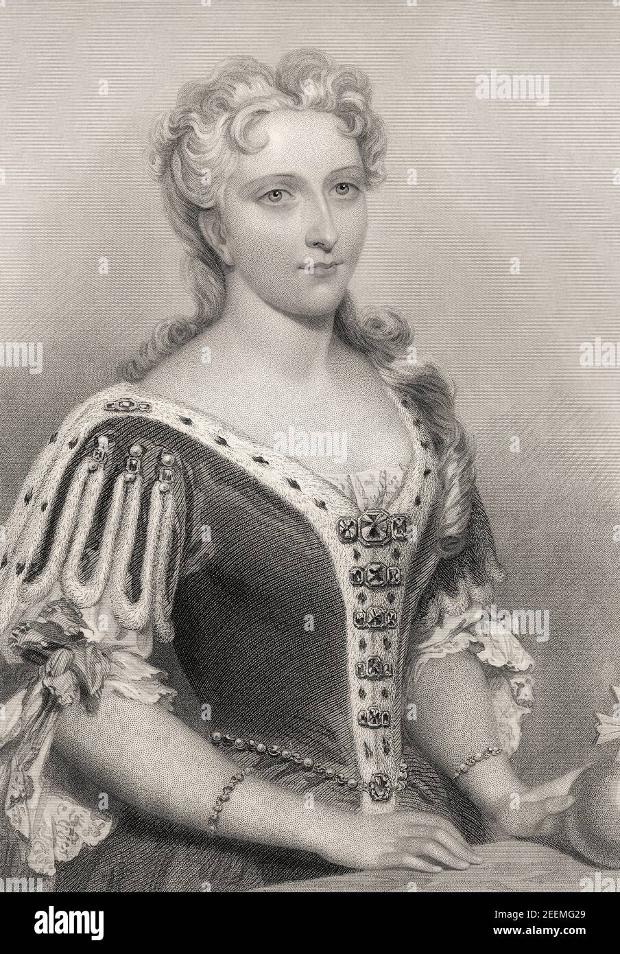 Caroline ansbach königin ii fotografías e imágenes de alta