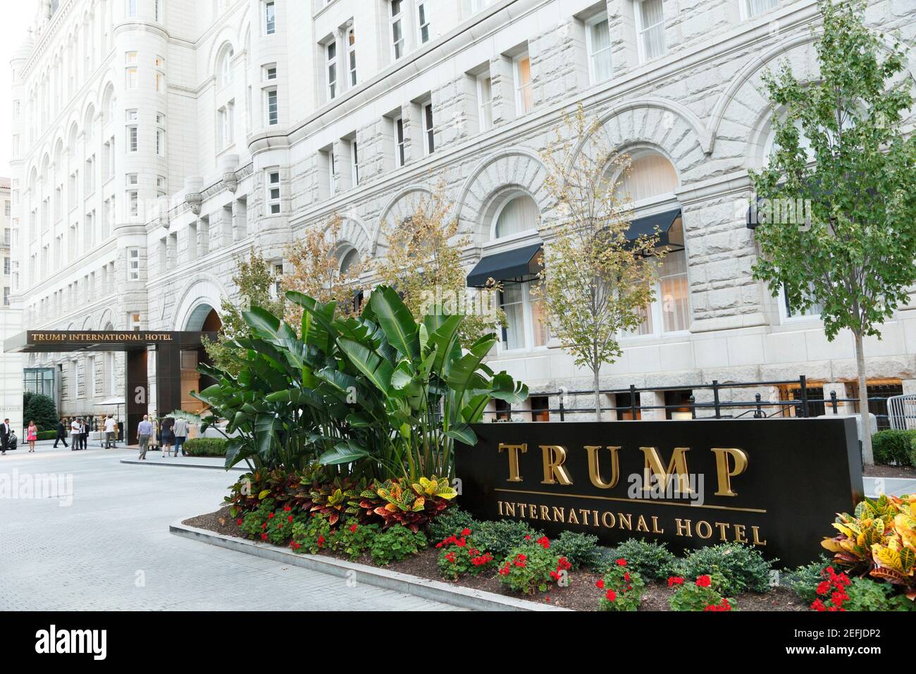 Trump International Hotel en Washington DC en Pennsylvania Avenue, en el antiguo edificio de correos Foto de stock
