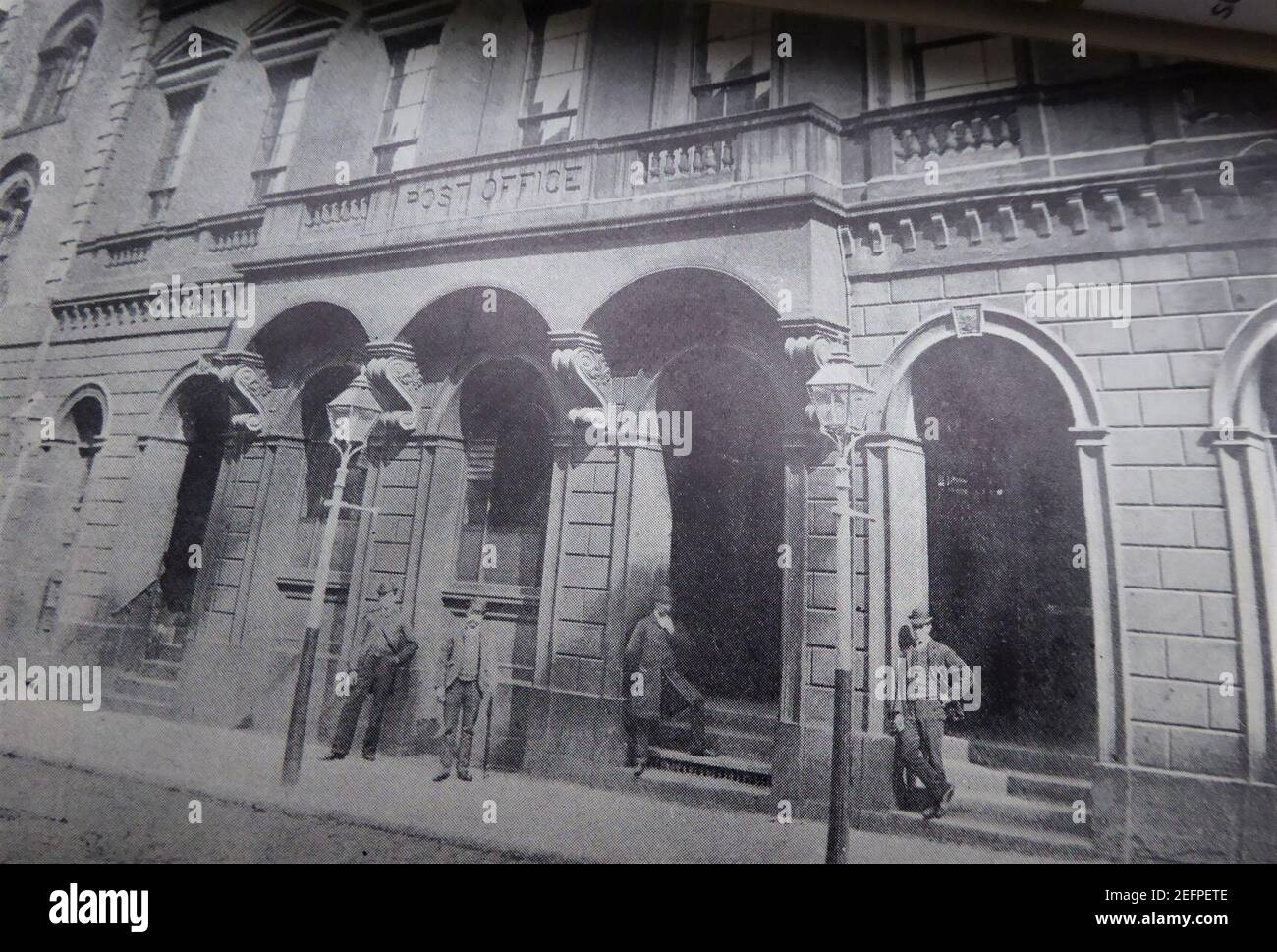 Antigua oficina de correos, Manchester. Foto de stock