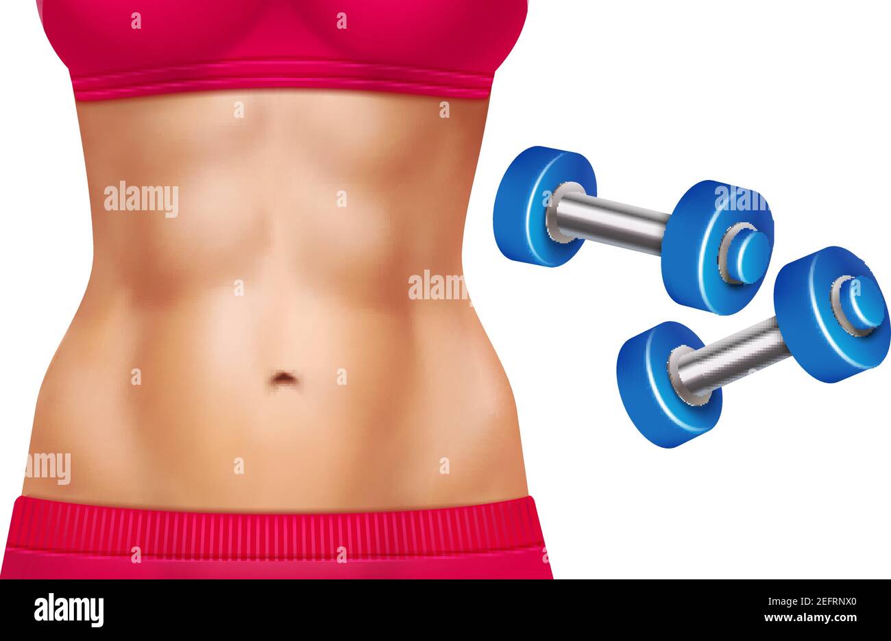 Abs con online pesas