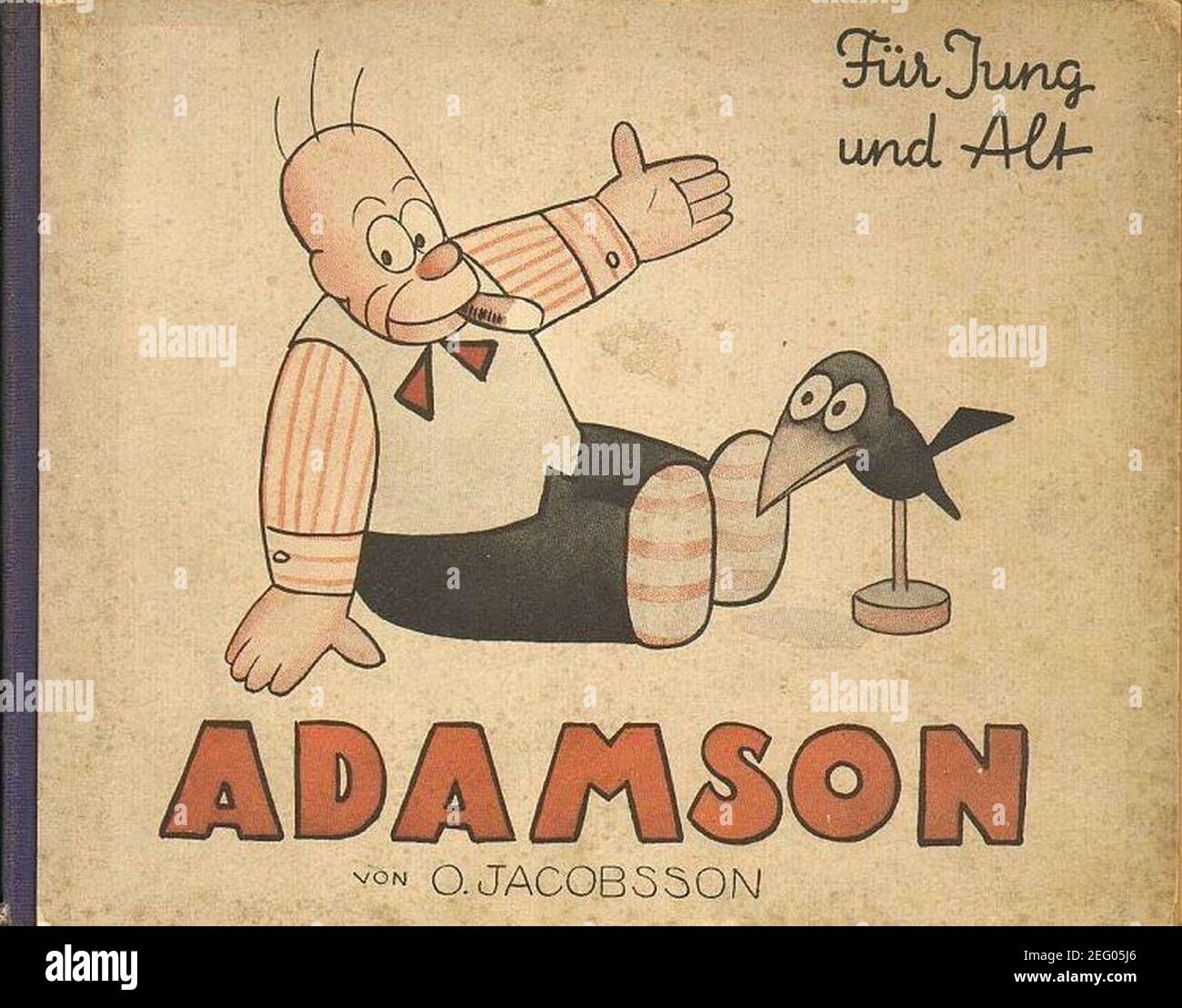 Oscar Jacobsson - Adamson. Für Jung und Alt, Berlín 1929. Foto de stock