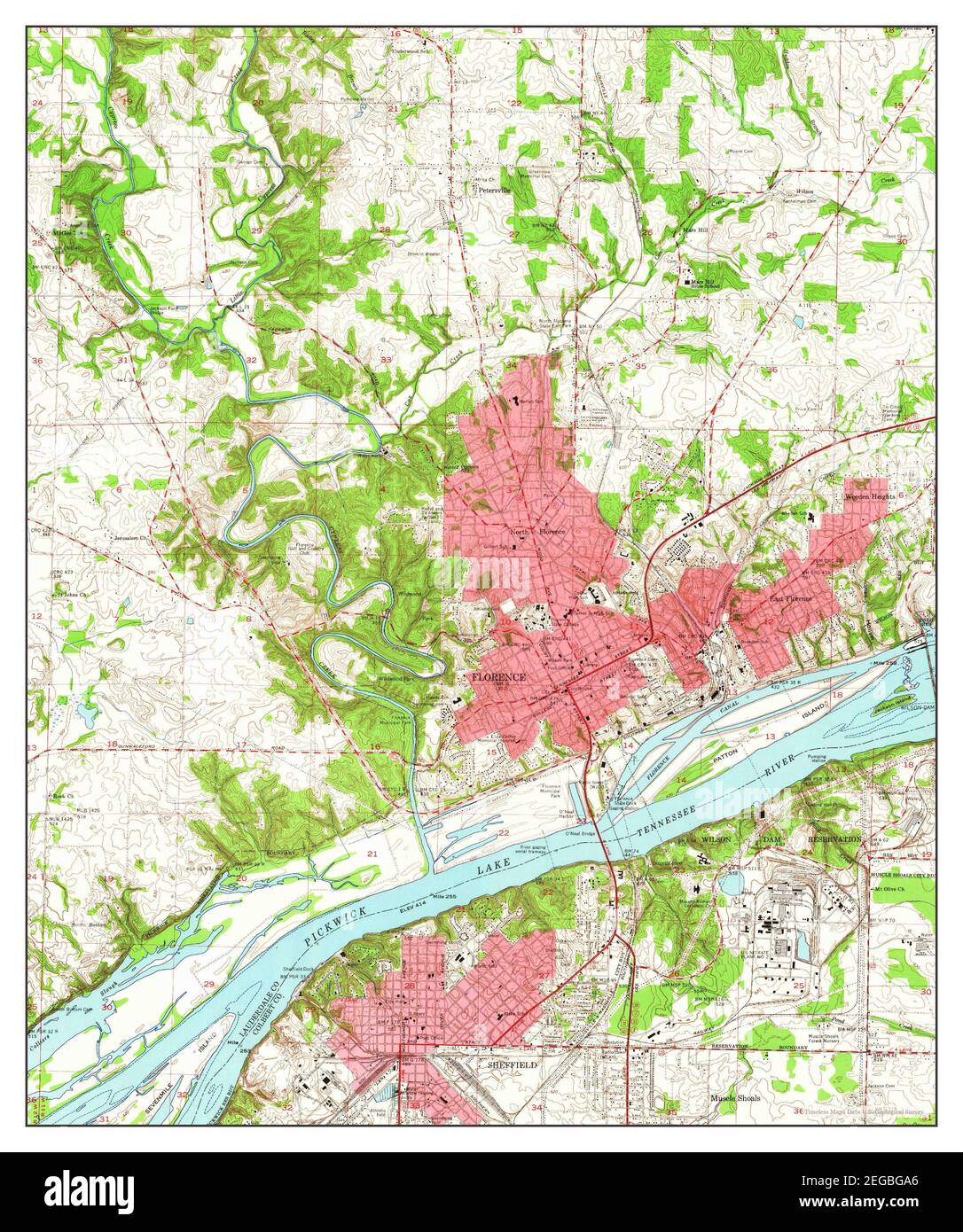 Mapa de florencia antiguo Imágenes recortadas de stock Alamy