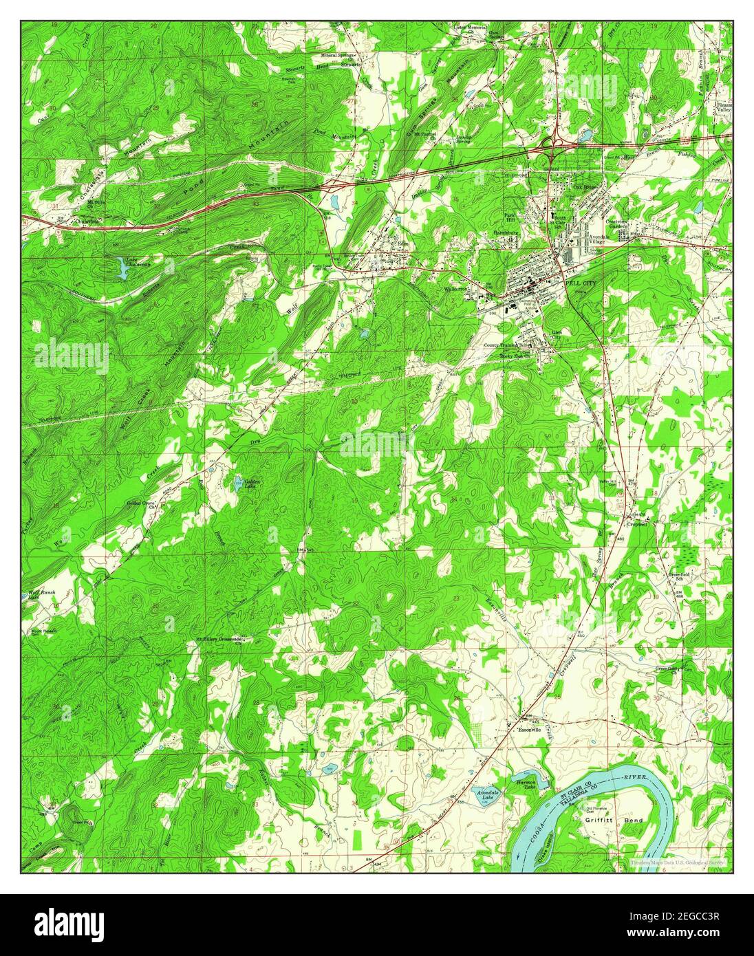 Mapa de la ciudad de pell Imágenes recortadas de stock Alamy