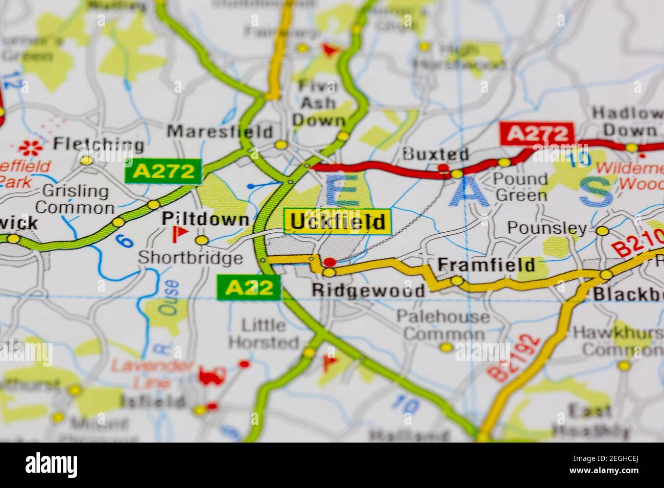 Mapa de uckfield fotografías e imágenes de alta resolución Alamy