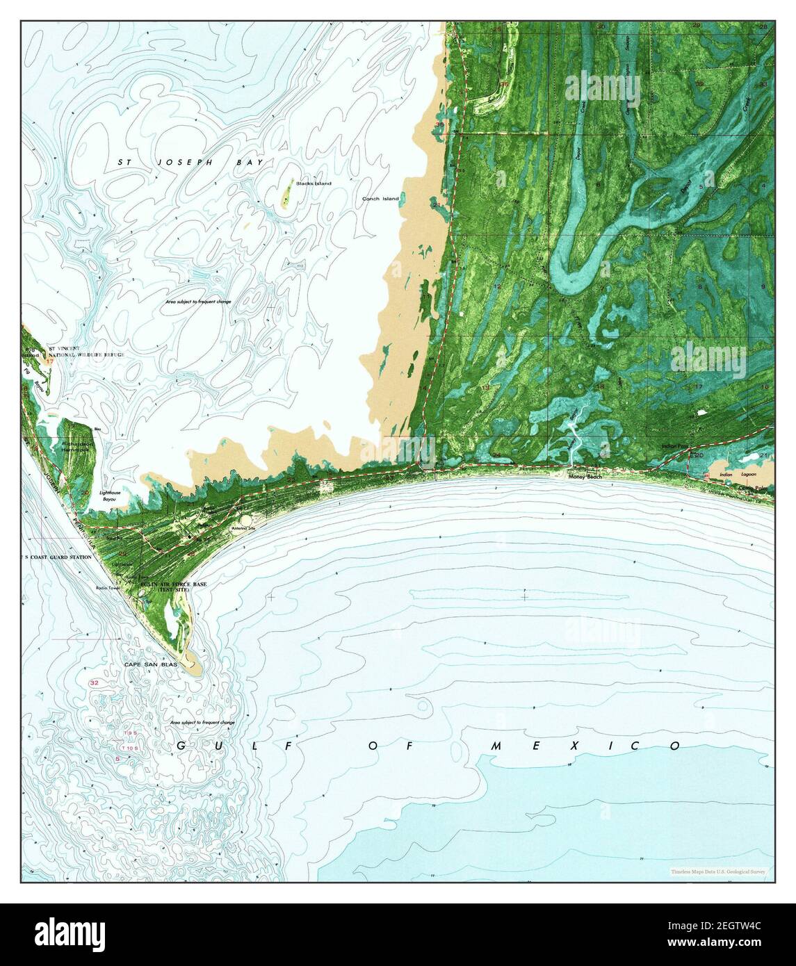 San Blas Florida Map Cabo San Blas, Florida, Mapa 1982, 1:24000, Estados Unidos De América Por  Timeless Maps, Datos Ee.uu. Geological Survey Fotografía De Stock - Alamy
