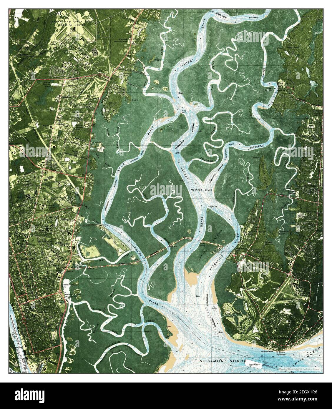 Mapa de brunswick, fotografías e imágenes de alta resolución