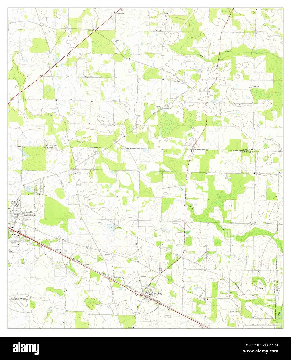 Mapa de donalsonville fotografías e imágenes de alta resolución Alamy
