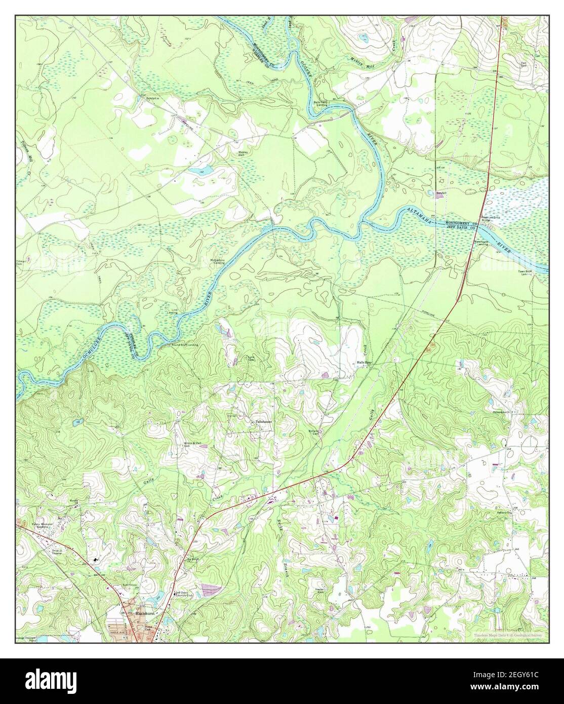 Mapa de hazlehurst fotografías e imágenes de alta resolución Alamy