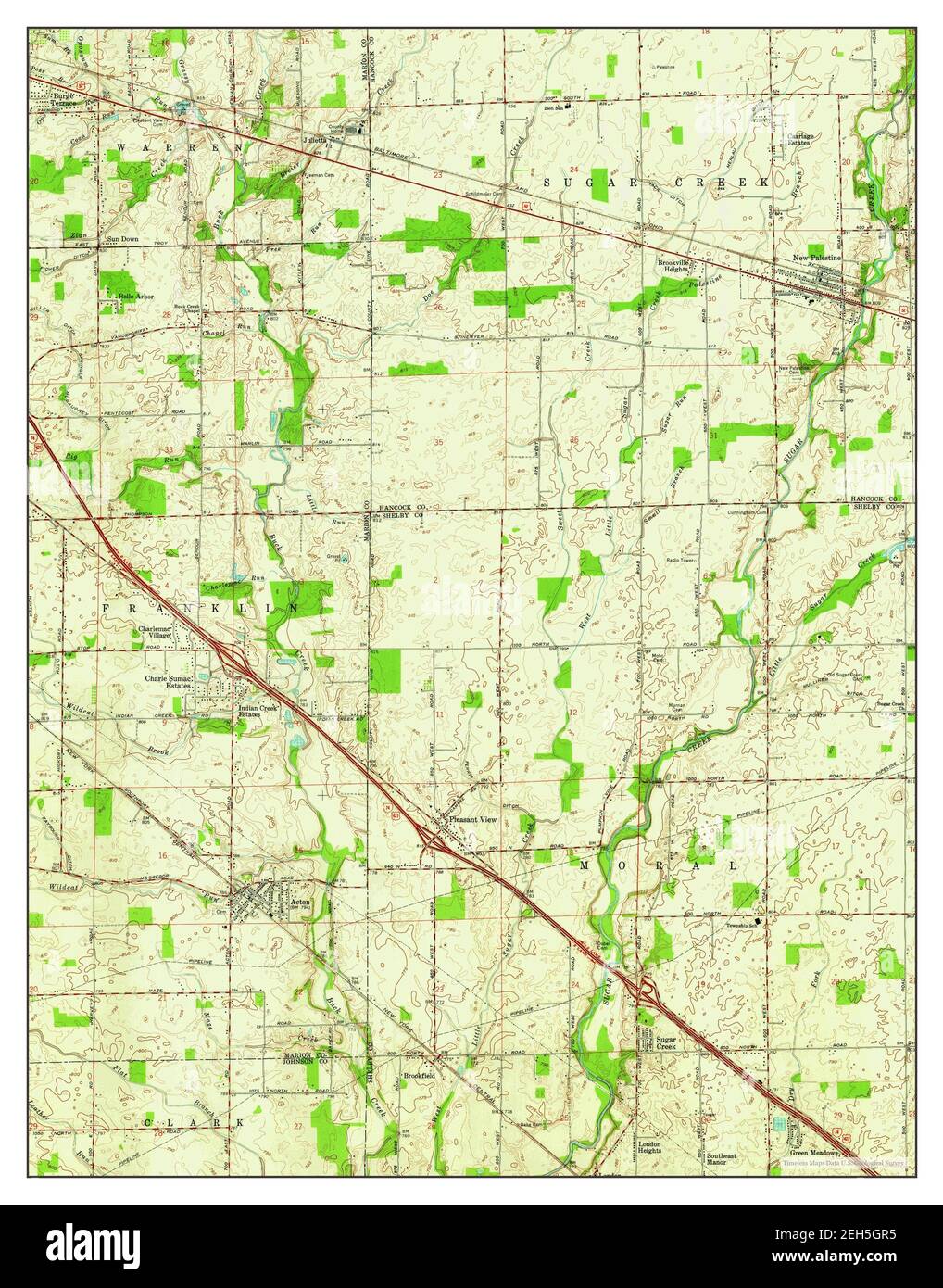 Mapas de acton Imágenes recortadas de stock Alamy