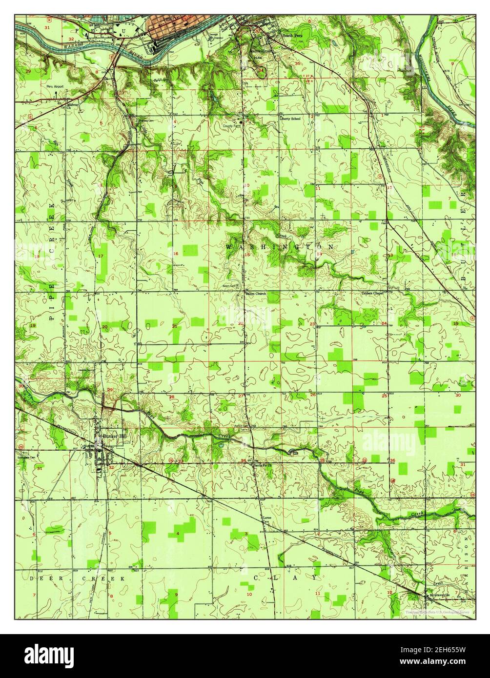 Mappa della collina del bunker fotografías e imágenes de alta resolución Alamy
