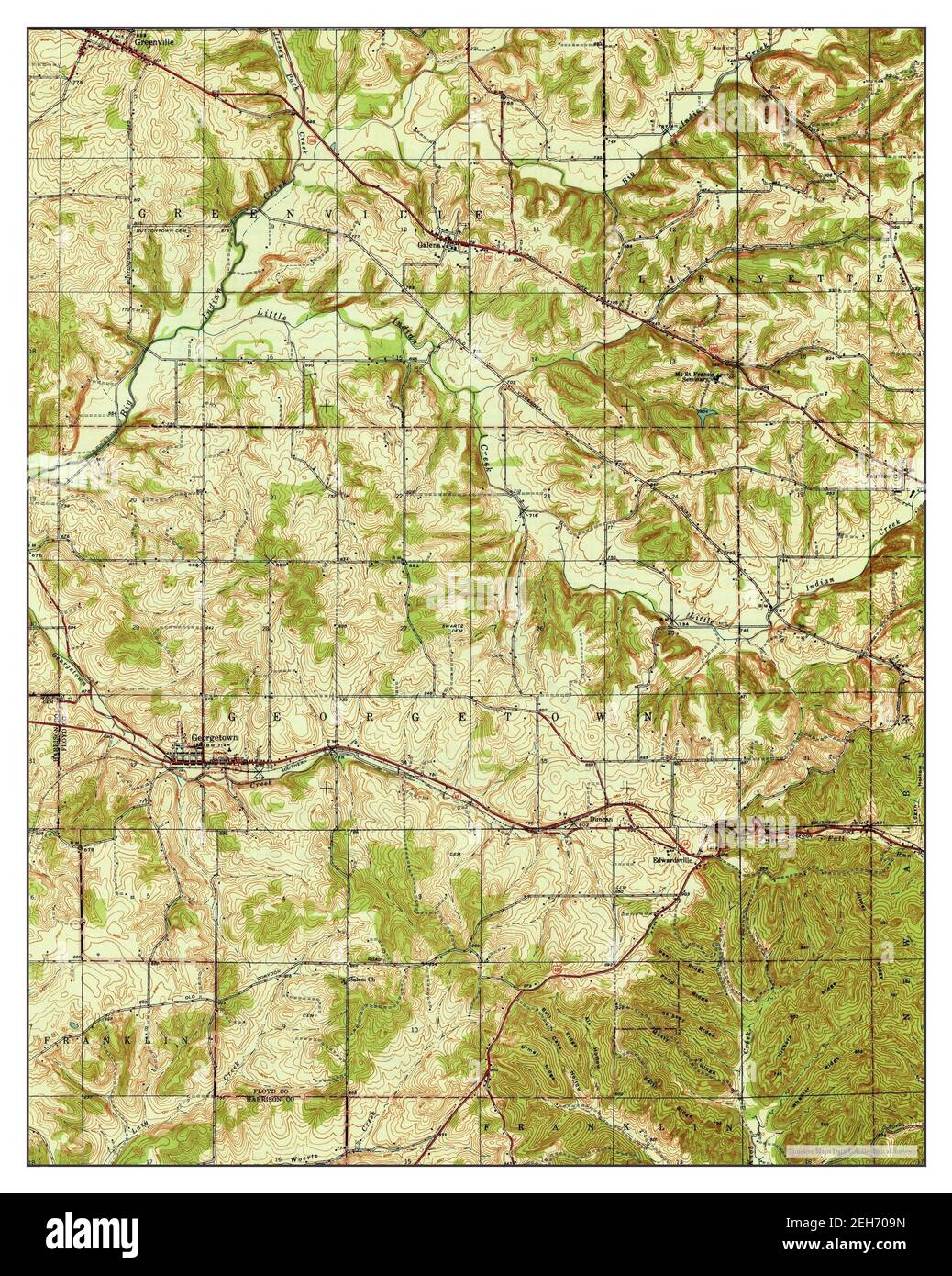 Mapa antiguo de fotografías e imágenes de alta resolución