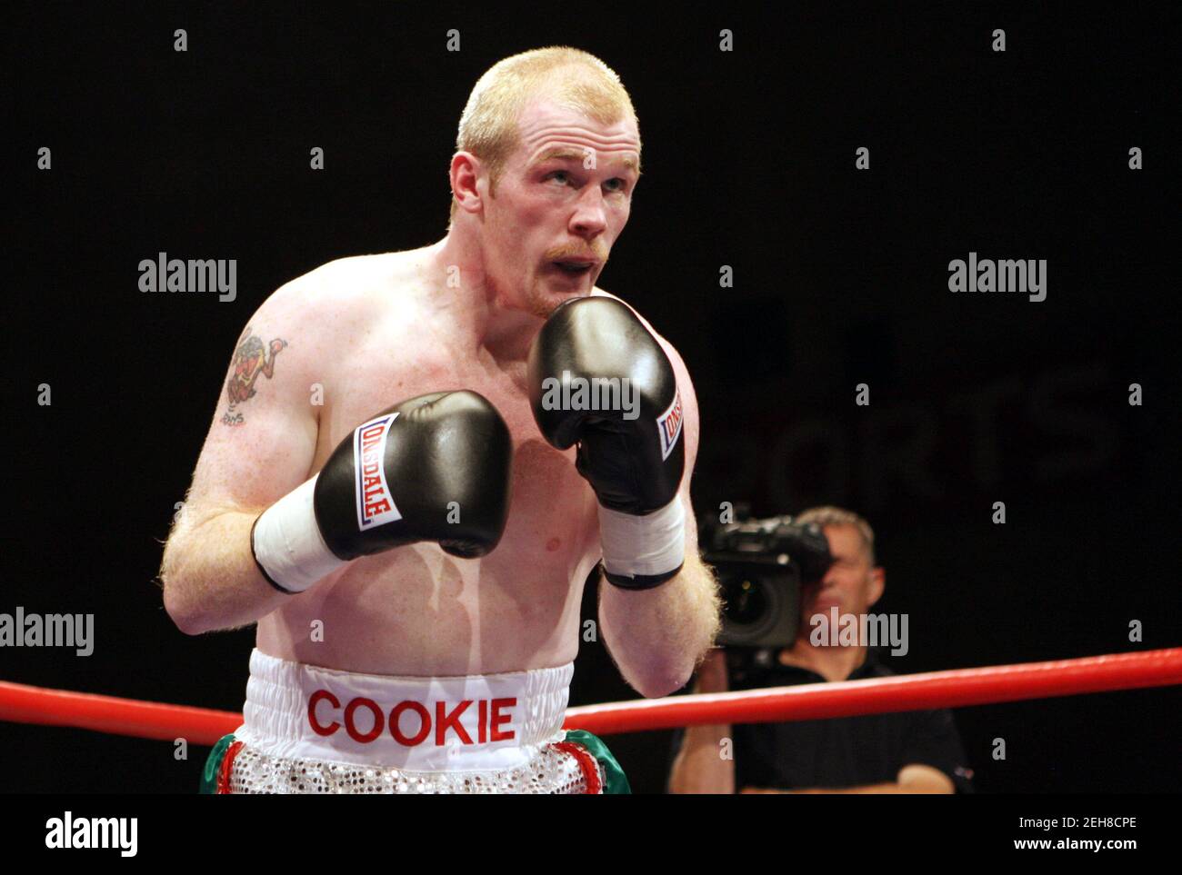 Boxeo - Jason Cook v Scott Jordan - Eston Sports Academy, Middlesbrough -  4/9/09 Jason Cook crédito obligatorio: Action Images / Lee Smith Fotografía  de stock - Alamy