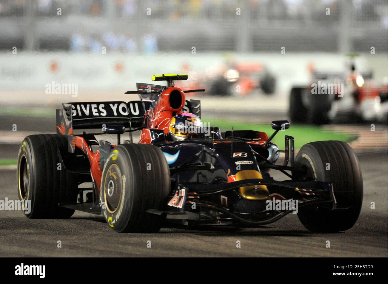 Fórmula uno - F1 - Gran Premio de Singapur 2008 - Singapur - 28/9/08  Sebastian Vettel - Toro Rosso crédito obligatorio: Acción Imágenes /  Crispin Thruston Fotografía de stock - Alamy