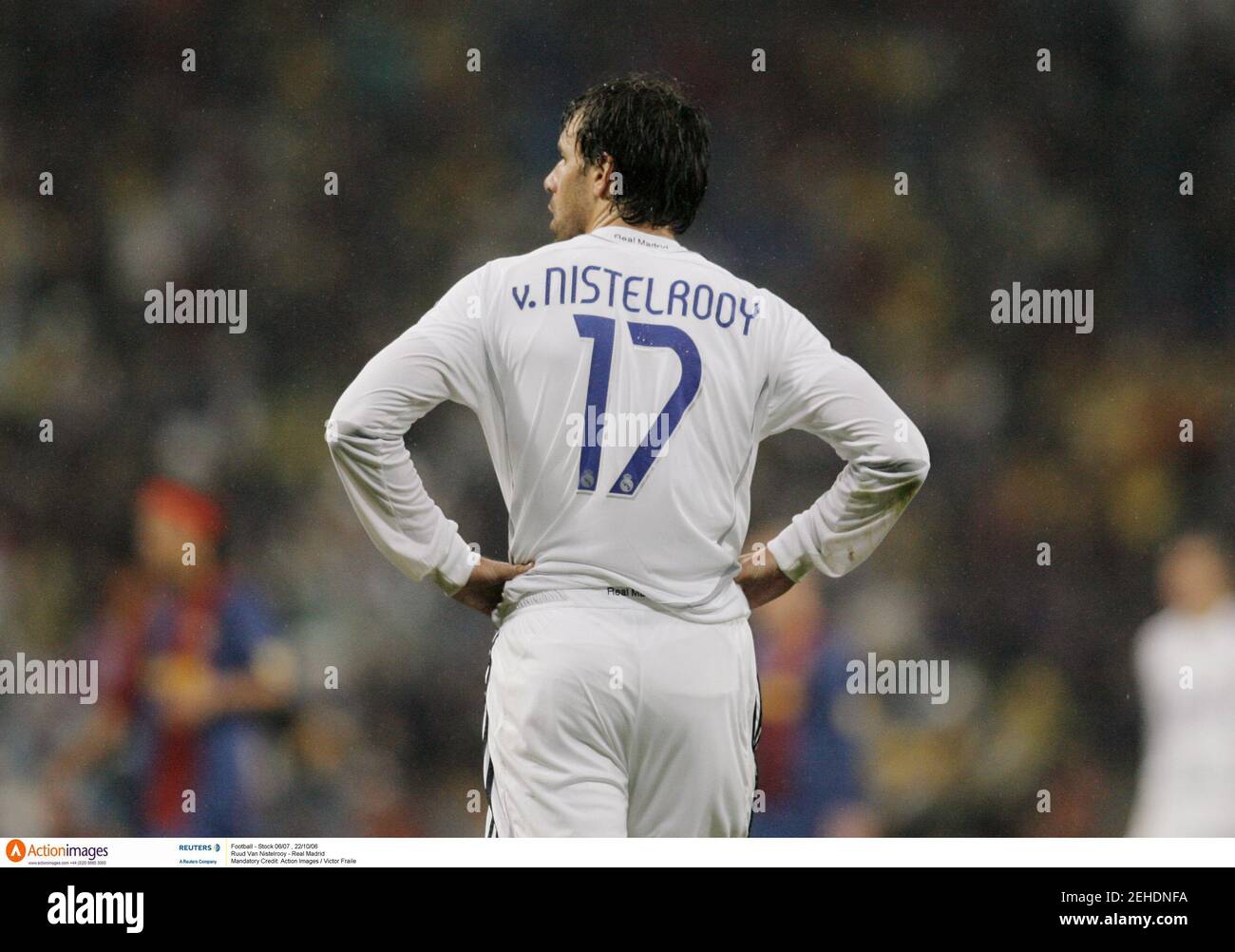 Fútbol - Stock 06/07 , 22/10/06 Ruud Van Nistelrooy - Real Madrid crédito  obligatorio: Acción Imágenes / Victor Fraile Fotografía de stock - Alamy