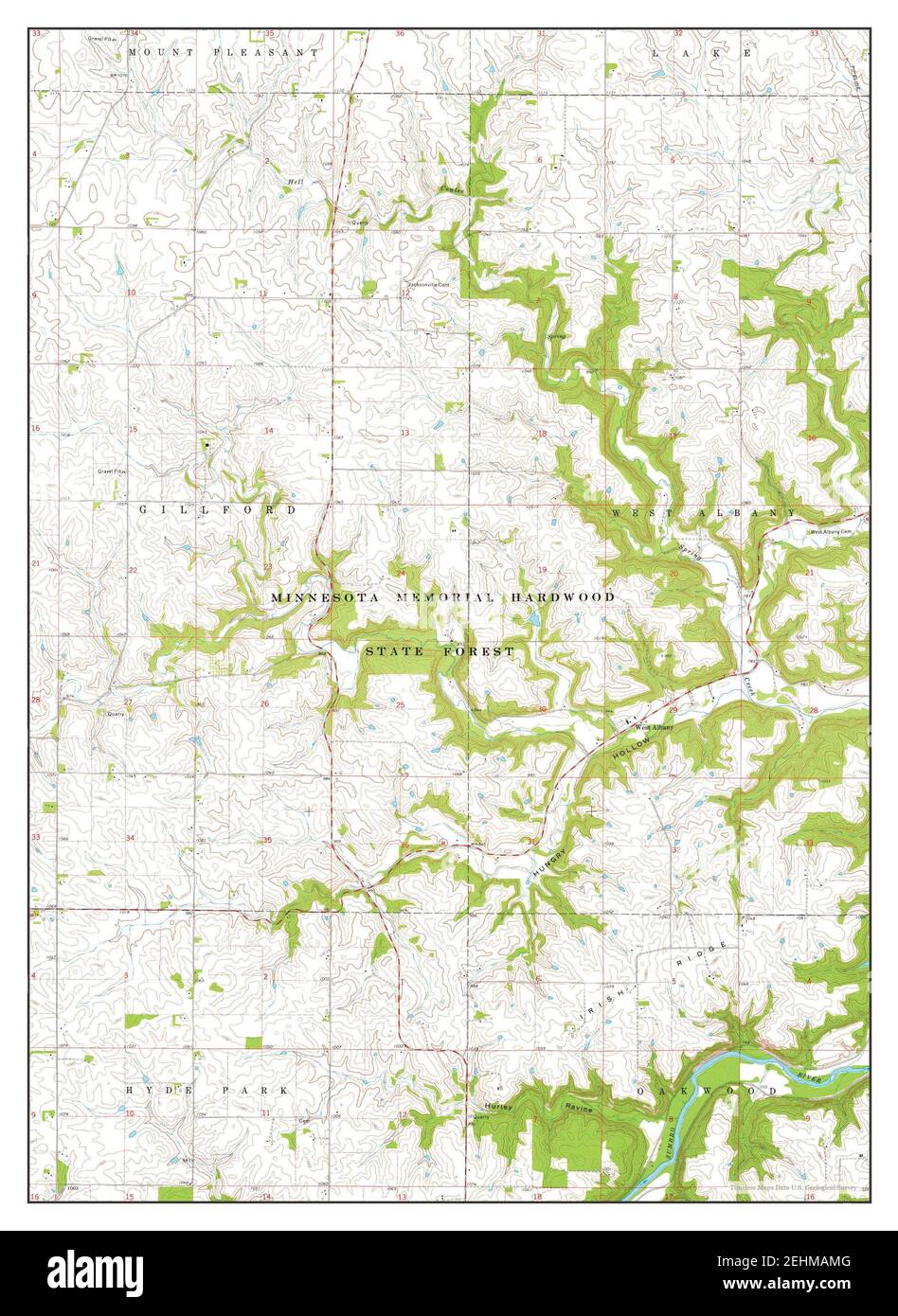 Mapa de albany minnesota fotografías e imágenes de alta resolución Alamy