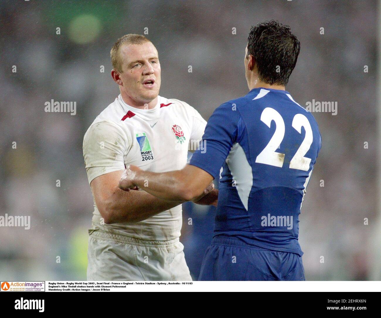 Rugby Union Copa Mundial de Rugby 2003 , Semi final Francia v